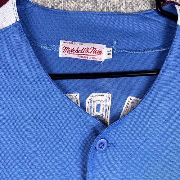 Mitchell & Ness Bryce Harper #3 Phillies Cooperstown Powder Blue Jersey XL - Picture 2 of 10